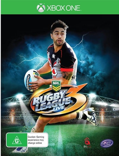 Tru Blu Entertainment NRL Rugby League Live 3 Xbox One Game